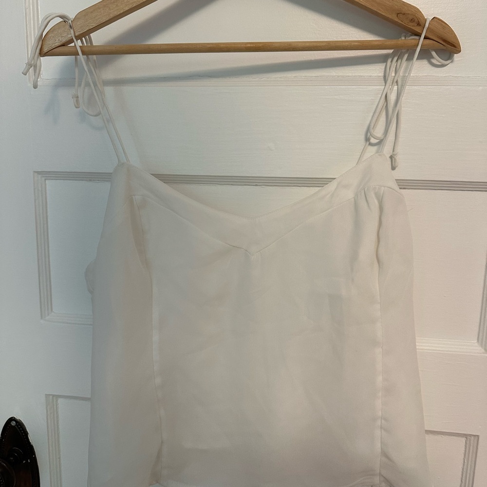 L Abercrombie & Fitch Cream Camisole Top